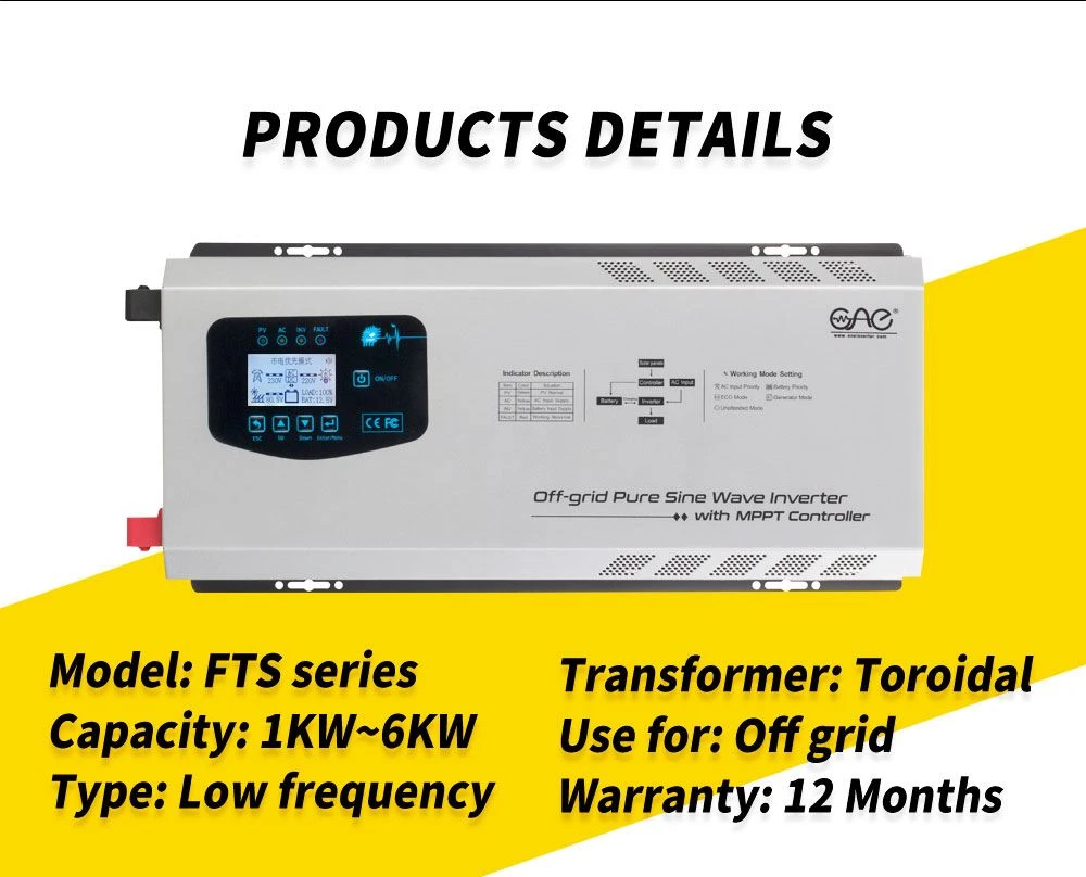 off grid hybrid solar inverter