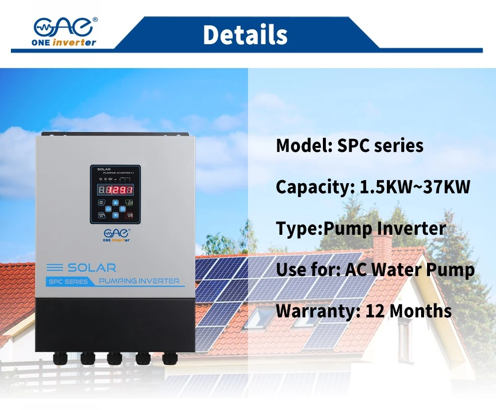 1 phase water pump inverter 5.5KW 1 phase water pump inverter 5.5KW