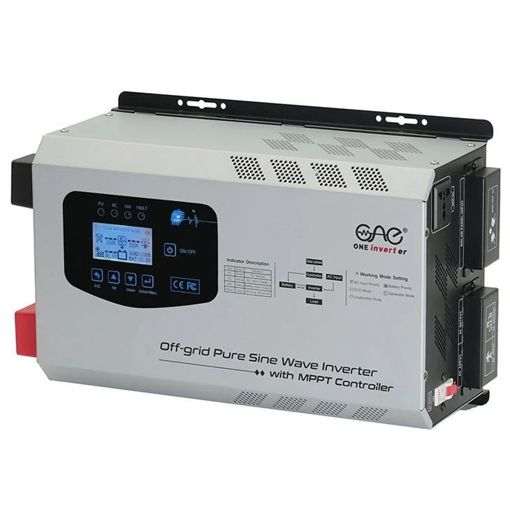 Inverter solare ibrido 2KW con MPPT