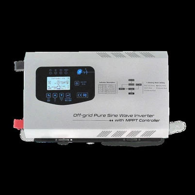 Display LCD con inverter solare FTS